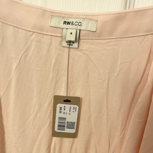 RW & CO Pleated High-Rise Flare Skirt - Picture 6 of 7